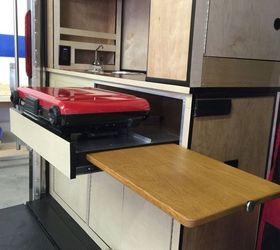 cargo trailer camper conversion, diy, home improvement