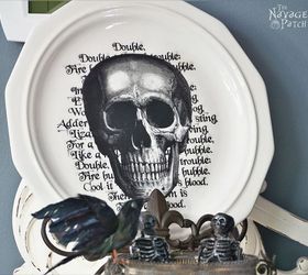 dishes of darkness, crafts, halloween decorations, seasonal holiday decor