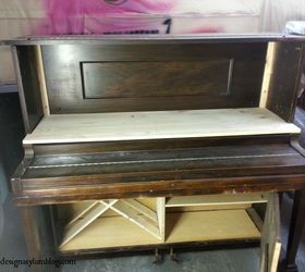 how to make a piano bar, diy, painted furniture, repurposing upcycling, woodworking projects