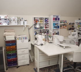 craft room clean up home office, craft rooms, crafts, home office, organizing