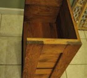 shelf turned tv consule, painted furniture, repurposing upcycling