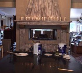 my husband made my dream fireplace come true, diy, fireplaces mantels, home improvement, living room ideas