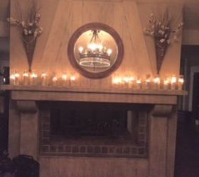 my husband made my dream fireplace come true, diy, fireplaces mantels, home improvement, living room ideas