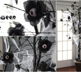 the halloween tree, halloween decorations, seasonal holiday decor