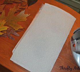 how to easily preserve fall leaves with an iron and wax paper, crafts, how to