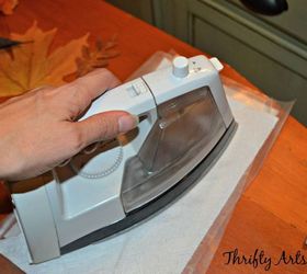 how to easily preserve fall leaves with an iron and wax paper, crafts, how to