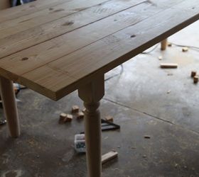 how to build a french farmhouse table, how to, painted furniture