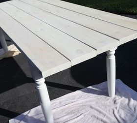 how to build a french farmhouse table, how to, painted furniture