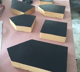 chalkboard town, chalkboard paint, crafts