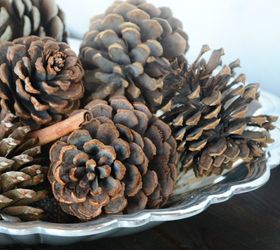 the easy way to make scented pine cones, crafts, seasonal holiday decor