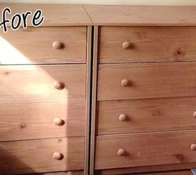 unique dresser makeover, painted furniture