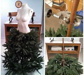 chris missy holiday tree tutorial, christmas decorations, how to, seasonal holiday decor, Initial Assembly for Chris Missy