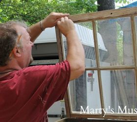 how to make a rustic old window coffee table, diy, home decor, how to, living room ideas, painted furniture, repurposing upcycling, woodworking projects
