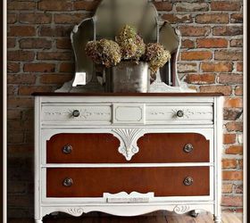 antique chest of drawers, painted furniture, repurposing upcycling