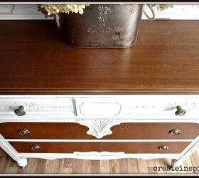 antique chest of drawers, painted furniture, repurposing upcycling