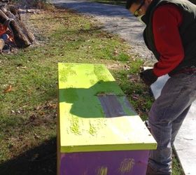 wild dresser turned vintage nursery changing table, bedroom ideas, chalk paint, painted furniture, repurposing upcycling