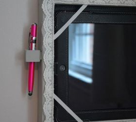 how to make a diy tablet holder for your wall, crafts, how to, wall decor