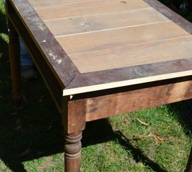 desk makeover with a map, painted furniture