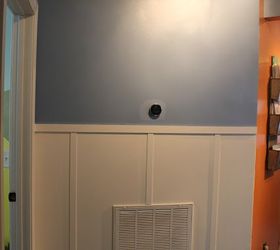 a kid s hallway for 60, chalkboard paint, foyer, painting, wall decor