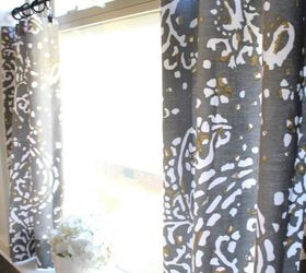 no sew cafe curtains, home decor, reupholster, window treatments
