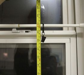 no sew cafe curtains, home decor, reupholster, window treatments