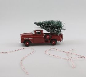 vintage jar snow globe, christmas decorations, crafts, repurposing upcycling, seasonal holiday decor, Load up the truck