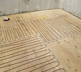 how to install heated tile flooring and also how not to, flooring, how to, hvac, tile flooring