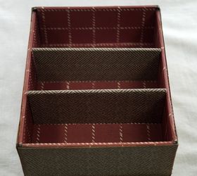 cigar box washi tape holder, crafts, repurposing upcycling