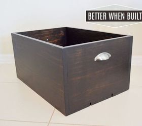 diy wood crate, diy, home decor, storage ideas, woodworking projects