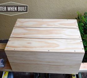 diy wood crate, diy, home decor, storage ideas, woodworking projects