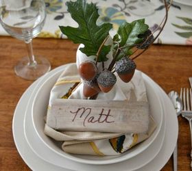 nature inspired thanksgiving tablescape, seasonal holiday decor, thanksgiving decorations