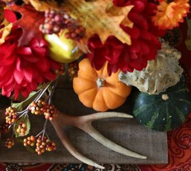 easy and beautiful thanksgiving tablescape and centerpiece, seasonal holiday decor, thanksgiving decorations