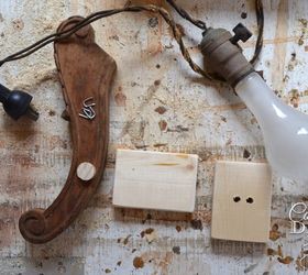 vintage styled lighting, diy, home decor, lighting, repurposing upcycling, wall decor