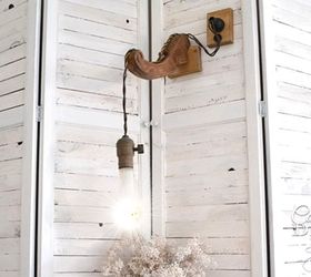 vintage styled lighting, diy, home decor, lighting, repurposing upcycling, wall decor