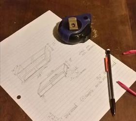 rescued military footlocker, diy, painted furniture, repurposing upcycling, woodworking projects