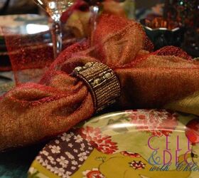 a bollywood inspired tablescape, home decor