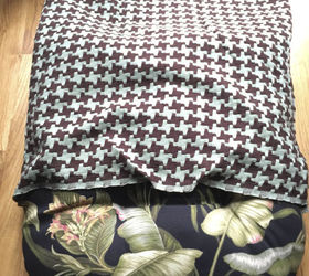 one hour no sew slipcovers for cushions 1hourproject, home decor, reupholster
