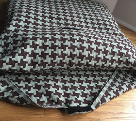 one hour no sew slipcovers for cushions 1hourproject, home decor, reupholster