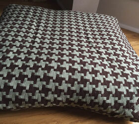 one hour no sew slipcovers for cushions 1hourproject, home decor, reupholster