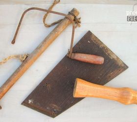 a whimsical bathroom sign from junk, crafts, how to