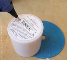 beautiful diy candle holders from cds dvds, crafts, how to