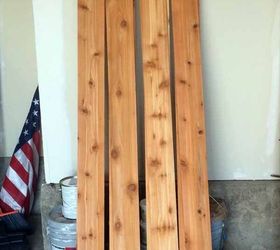 copycat custom cedar headboard, bedroom ideas, diy, home decor, wall decor, woodworking projects