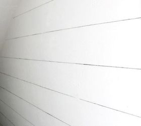 fake planks, bedroom ideas, diy, painting, wall decor