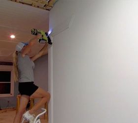 how to diy a feature wall, diy, how to, wall decor, woodworking projects