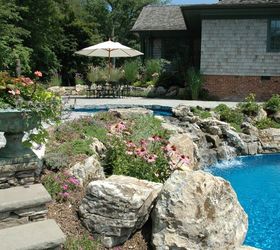 infinity pool project in cove neck long island ny, landscape, outdoor living, pool designs