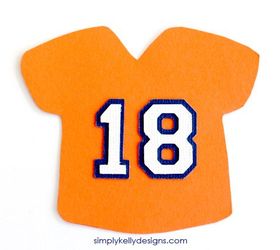 football jersey christmas ornament, christmas decorations, seasonal holiday decor