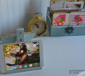3 2 position ipad stand ikea hack, crafts, woodworking projects