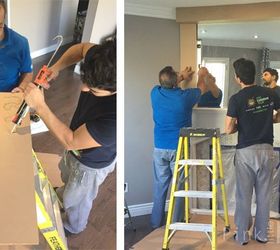 fireplace makeover before after, diy, fireplaces mantels, living room ideas, wall decor