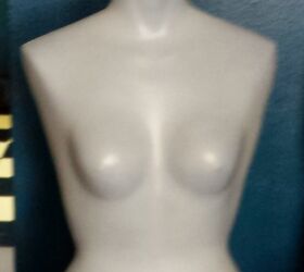 black form mannequin becomes bright and positive room decor, crafts, repurposing upcycling