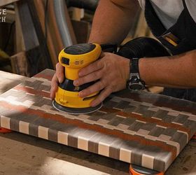 the story of a board an end grain cutting board tutorial, crafts, how to, woodworking projects